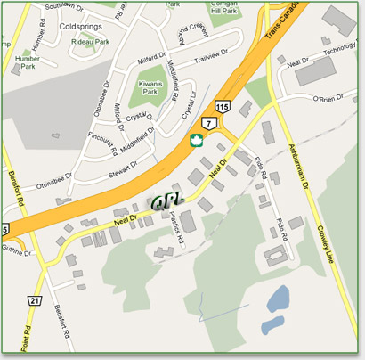Queensway Plastics is located at 624 Neal Dr. Peterborough, Ontario